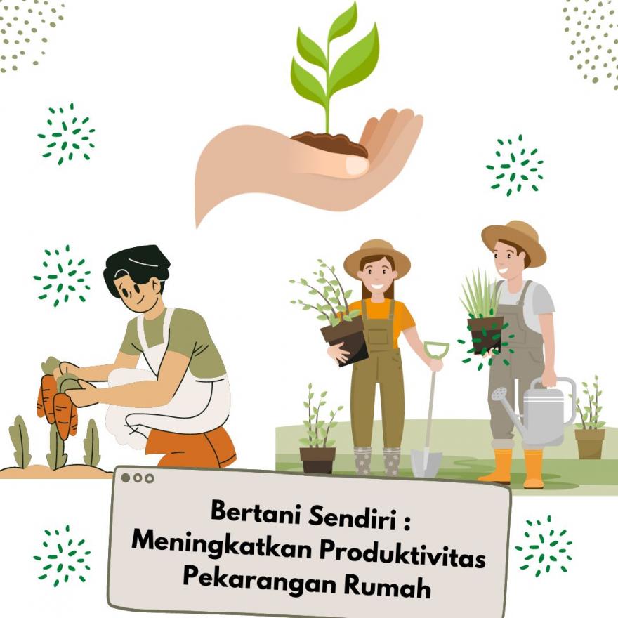 Bertani Sendiri : Meningkatkan Produktivitas Pekarangan Rumah